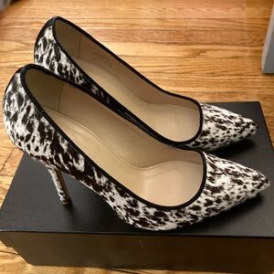 J.Crew Calf hair “Roxie” heel. Size 7.5